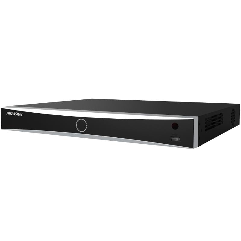 NVR Hikvision 32CH 8MP Acusense, 256mbps. 8-ch 1080P, or 2-ch 4K,256Mbps Bit Rate Input Max (up to 32-ch IP video), 2 SATA interfaces, 380 1U case, al